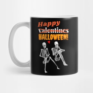 Funny Halloween Valentines Mug